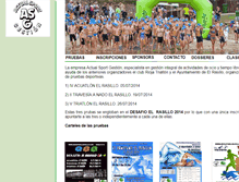 Tablet Screenshot of desafioelrasillo.com